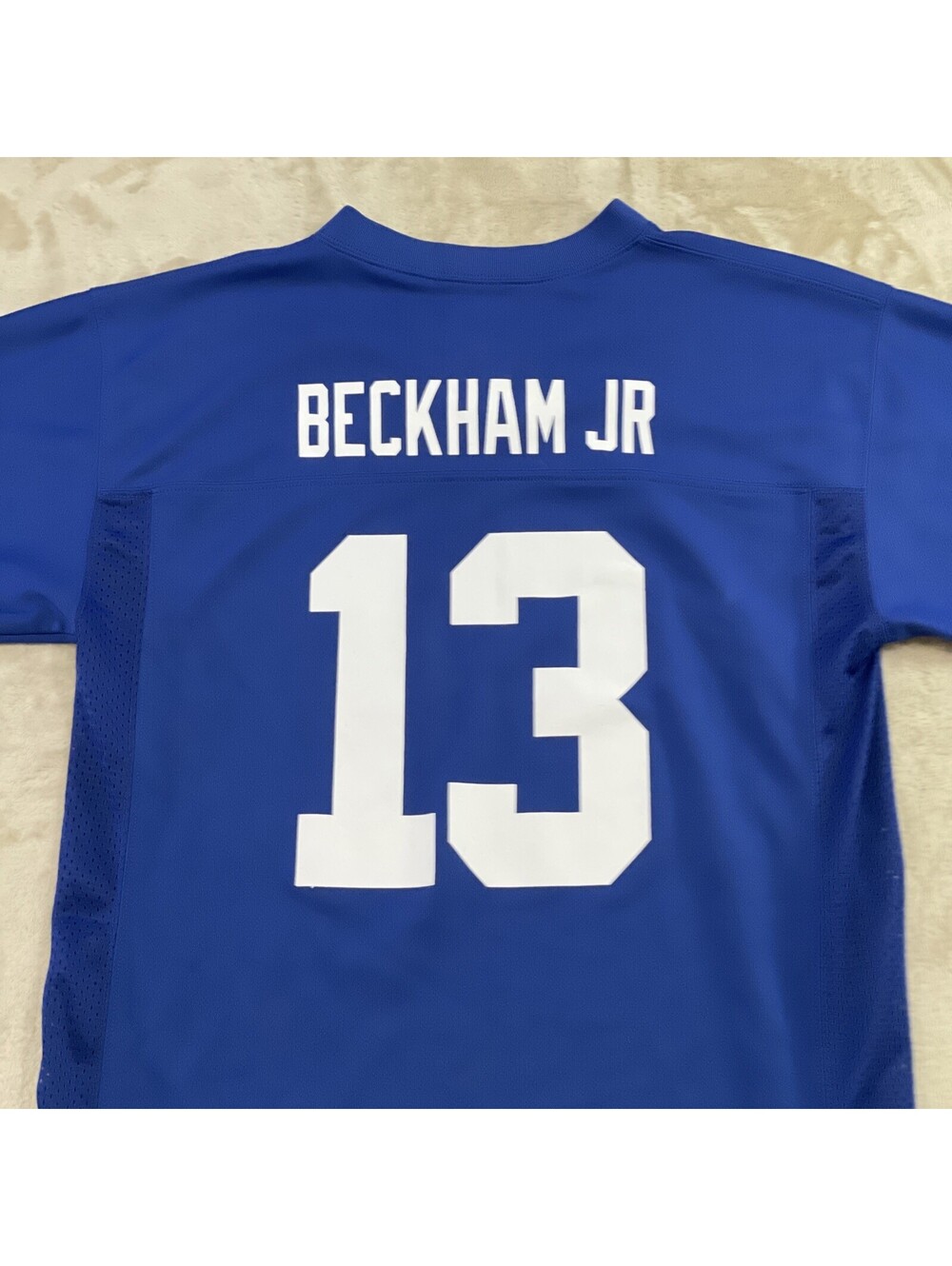 NFL Team Apparel New York Giants Odell Beckham Jr #13 Youth Jersey Large 14/16 - Picture 3 of 12